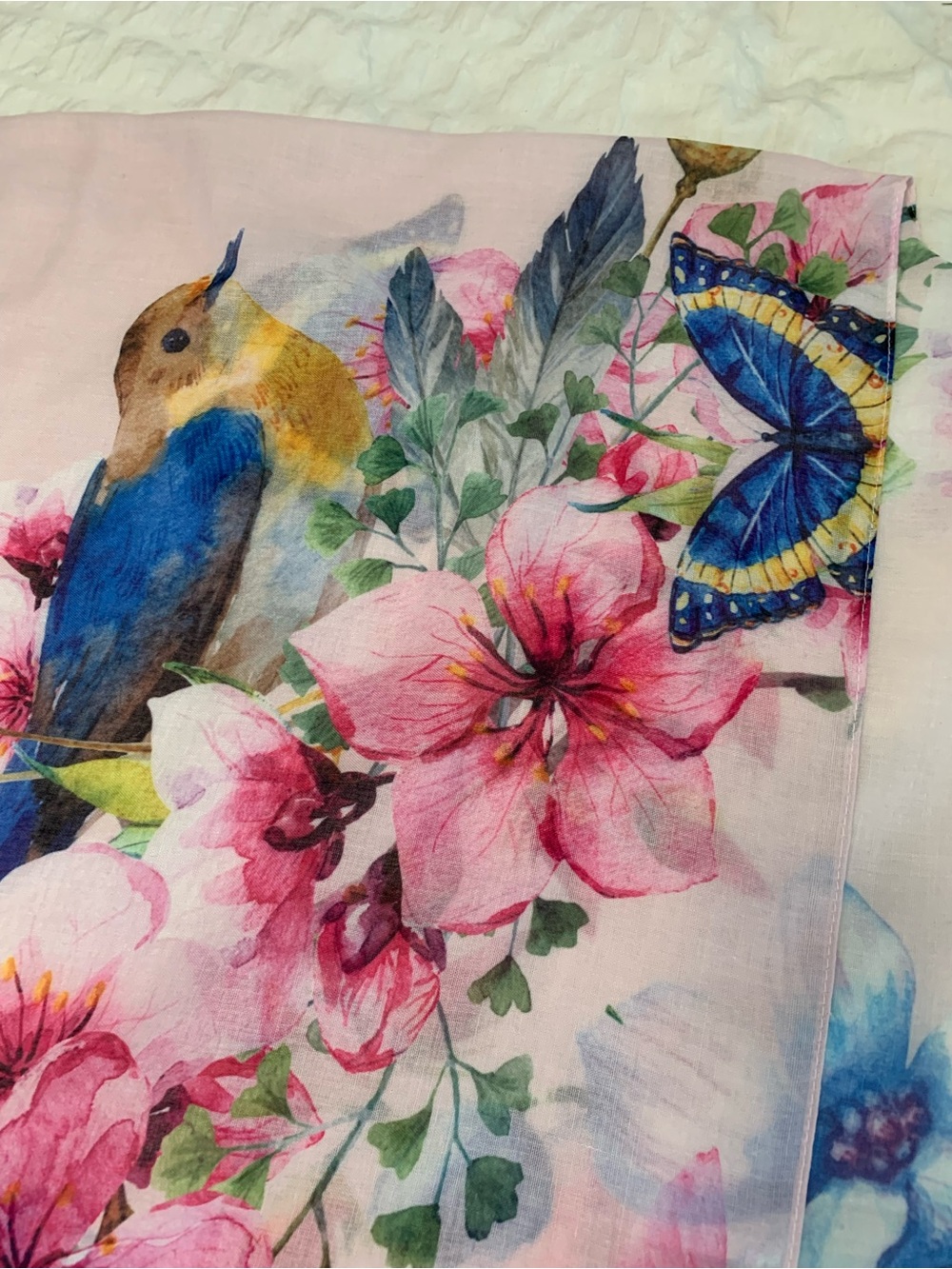 NWOT Aratta Silent Journey Floral and Butterfly  Kimono - Picture 9 of 16